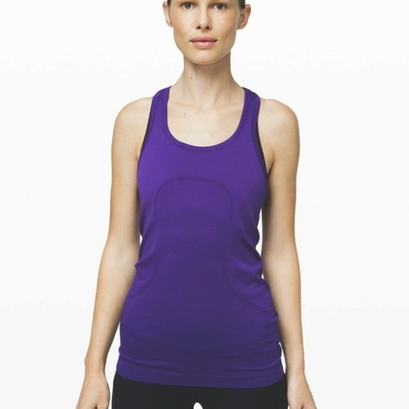 lululemon athletica Tops - Lululemon Swiftly Tech Racerback Tank Purple 10